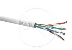 Solarix Instalační kabel Solarix licna CAT5E UTP PVC šedý 305m/box SXKL-5E-UTP-PVC-GY