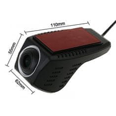 Media-Tech MT4060 U-Drive WIFI - autokamera FULL HD. Dashcam typu, 1080p,12MPx foto