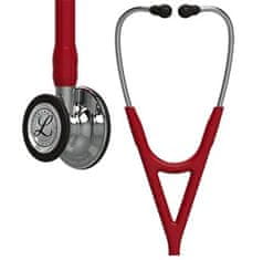 Littmann Cardiology IV Mirror-Finis, Stetoskop kardiologický, bordó 6170