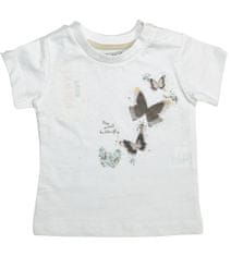 Kidaxi Set tričko s motýlkem a leginkyze 100 % bavlny, béžová, 62