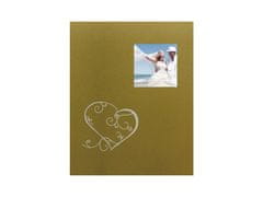FANDY Fotoalbum samolepicí 24x29 cm 40 stran svatební Love 2 zlaté
