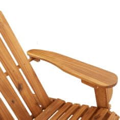 Greatstore 2dílná sada zahradního nábytku Adirondack masivní akácie