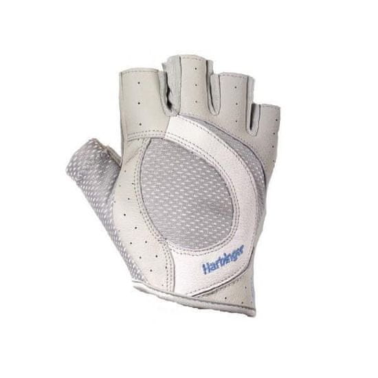 Harbinger Fitness rukavice, Womens Pro 149, bílošedé, L