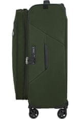 Samsonite Látkový cestovní kufr Litebeam EXP M 67/73 l zelená