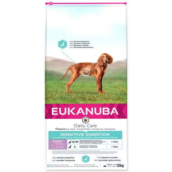 IAMS EUKANUBA Daily Care Puppy Sensitive Digestion 12 kg
