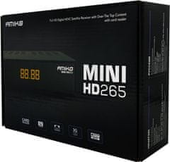 DVB-S2 přijímač Mini HD265 HEVC CX LAN