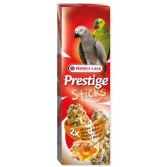 PRESTIGE Tyčinky Prestige ořechy a med pro velké papoušky 140 g