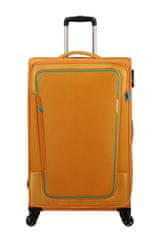 American Tourister Látkový cestovní kufr Pulsonic EXP XL 113/122 l žlutá
