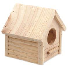 Plaček Domek SMALL ANIMALS budka dřevěný 12 x 12 x 13,5 cm 1 ks