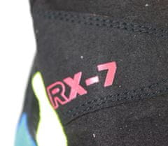 NAZRAN Rukavice na moto RX-7 2.0 black/blue/red vel. XL