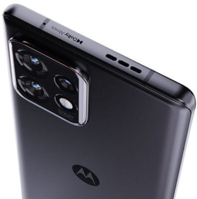 Motorola Edge 40 Pro, velký displej Full HD+ HDR pOLED displej 165Hz obnovovací frekvence 125W rychlonabíjení NFC stereoreproduktory Dolby Atmos  ultraširokoúhlý fotoaparát, makro, mobilní síť 5G, dlouhá výdrž baterie výkonná baterie OLED displej lehké provedení Bluetooth NFC Android 13 Qualcomm Snapdragon 8 Gen 2 vlajkový procesor výkonný telefon 60Mpx přední kamera profesionální fotoaparát bezdrátové nabíjení reverzní nabíjení ultra rychlé nabíjení vlajkový telefon vlajková výbava výkonný chytrý telefon nová motorola 5G připojení nejrychlejší internet