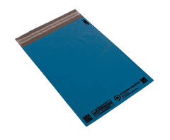 SRMAILING Plastová Obálka Modrá 25.4x35.6cm ( 100ks )