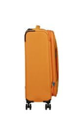 American Tourister Látkový cestovní kufr Pulsonic EXP M 64/74 l žlutá