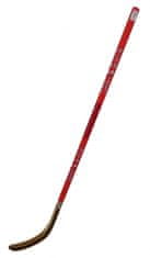 ACRAsport Laminovaná hokejka levá 125 cm červená