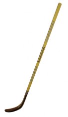 ACRAsport Laminovaná hokejka levá 125 cm - žlutá