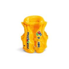 Intex Nafukovací vesta plavecká - plovací - žlutá - 50 x 47 cm - vel.3 - 6 let