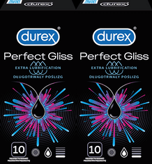 Durex Sada 2 x Durex Perfect Gliss 10's