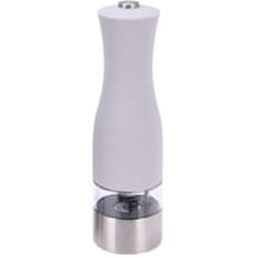 Excellent Houseware Elektrický mlýnek na pepř, světle šedý, O 6 cm