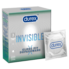 Durex Durex Invisible Close Fit 3 ks.