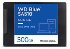WD SSD BLUE SA510 500GB / S500G3B0A / SATA III / Interní 2,5" / 7mm