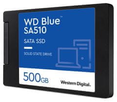 WD SSD BLUE SA510 500GB / S500G3B0A / SATA III / Interní 2,5" / 7mm