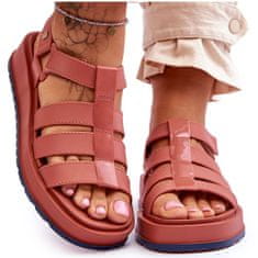 Zaxy Dámské veganské sandály na suchý zip ZAXY velikost 40