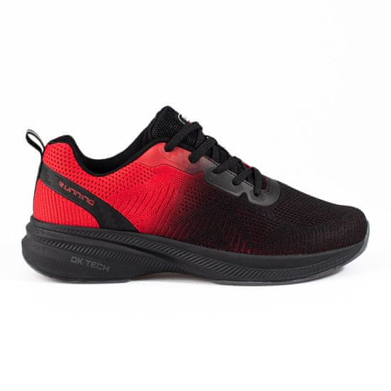 Pánská sportovní obuv černo-červená DK