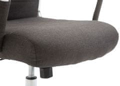 Sortland Kancelářská židle Kolumbus - textil | tmavě šedá