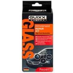 Quixx Oprava prasklin a děr po kamínkách ve skle auta Glass Windshield Repair Kit