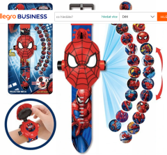 Spiderman Spiderman - hodinky s projektorem - spiderman