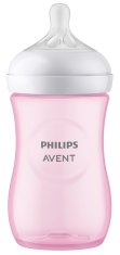 Philips Avent Láhev Natural Response 260 ml, 1m+, růžová