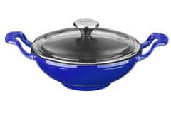 LAVA Metal Litinový wok 16 cm - modrý