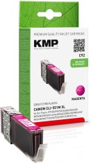 KMP Canon CLI-551XL M (Canon CLI 551 XL M) červený inkoust pro tiskárny Canon