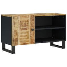 Vidaxl TV stolek 80 x 33 x 46 cm masivní mangovník a kompozitní dřevo