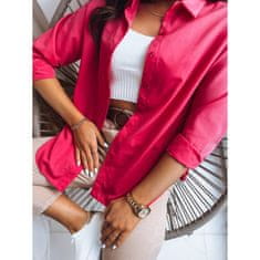 Dstreet Dámské tričko STAY COMFY růžové dy0323 XL
