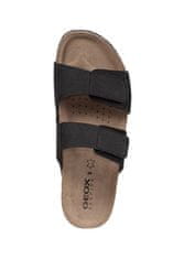 Geox Pánské kožené pantofle U Sandal Ghita U359VA-00032-C9999 (Velikost 45)