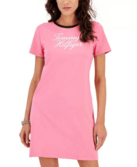 Tommy Hilfiger Dámské šaty Graphic růžové XS
