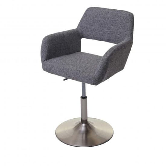 MCW Jídelní židle A50 III, židle kuchyňská židle, retro 50. léta, látka/textil