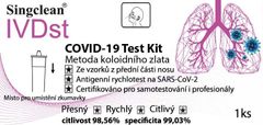 Singclean výtěrový antigenní samotest na COVID-19 koronavirus, 1 ks
