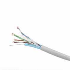 Síťový kabel FPC-5004E-L/100 (F/FTP; 100 m; cat. 5e; barva šedá)