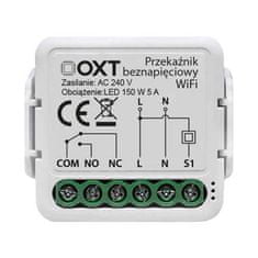 TopElektronik MINI beznapěťový regulátor NO/NC 5A - WiFi TUYA, Bezpotenciálové relé OXT 0V - 230V