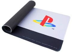 CurePink Herní podložka na stůl Playstation: PS logo (80 x 30 cm)