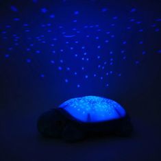 Cloud B Twilight Turtle - Noční lampa, modrá - Želva