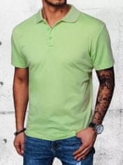 Dstreet Pánské tričko s límečkem Kechok zelená XXL