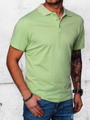 Dstreet Pánské tričko s límečkem Kechok zelená XXL
