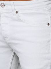 Dstreet Pánské džínové kalhoty Niraah bílá 32