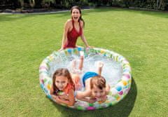 Intex Nafukovací barevný dětský bazén 132x28cm