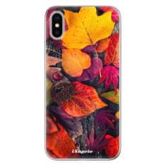 iSaprio Silikonové pouzdro - Autumn Leaves 03 pro Apple iPhone X