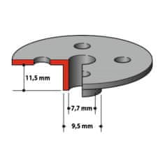 Makita kopírovací kroužek/vodící objímka 9,5 mm (164379-4)