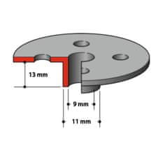 Makita kopírovací kroužek/vodící objímka 11 mm (164775-6)